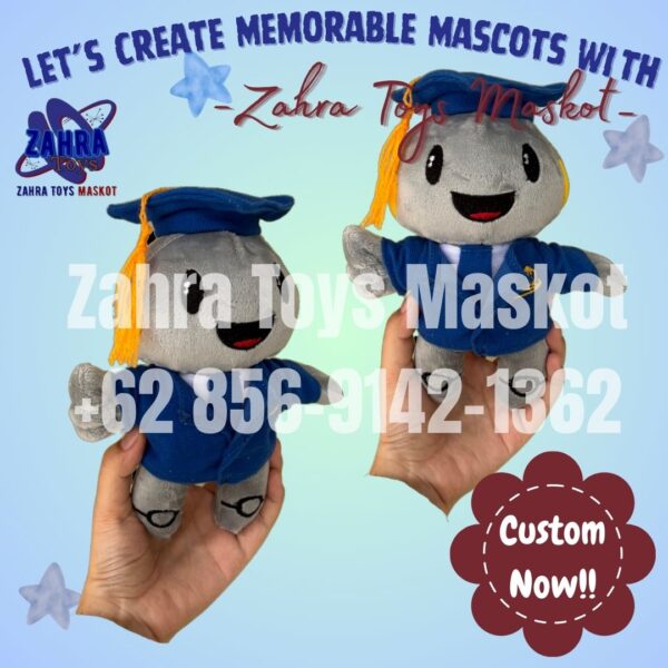 ZAHRA TOYS Boneka Wisuda Bebas Custom / Boneka Bear Wisuda / Boneka Bear