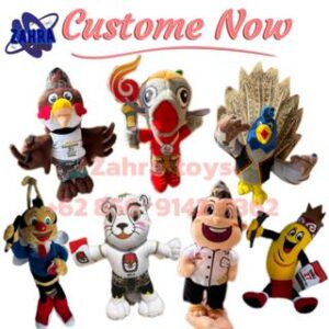 ZAHRA TOYS Boneka Maskot Bebas Custom